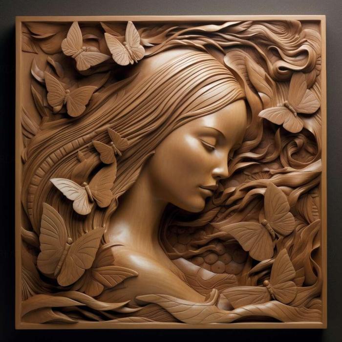 نموذج ثلاثي الأبعاد لآلة CNC 3D Art 